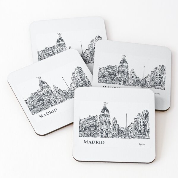 Item preview, Madrid Spain designed and sold by Lakeric Cityscapes.