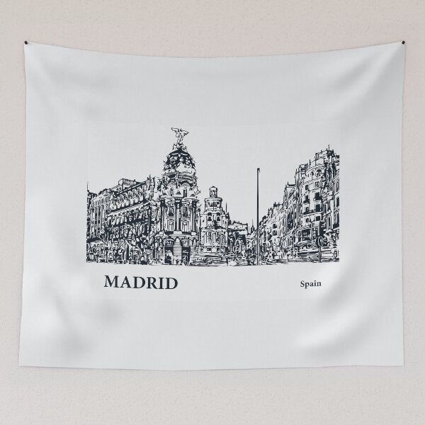 Item preview, Madrid Spain designed and sold by Lakeric Cityscapes.