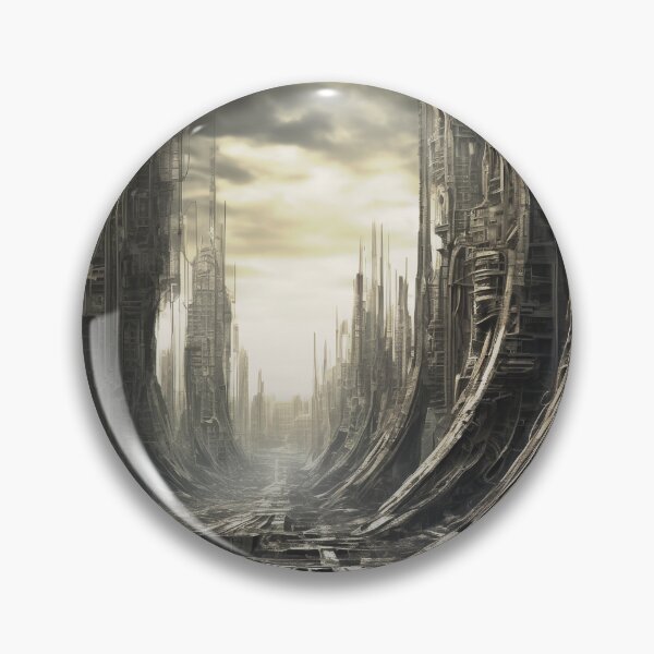 Item preview, Infinite Giger-esque Alien City no.4, Downtown Core designed and sold by Kendall Anderson.