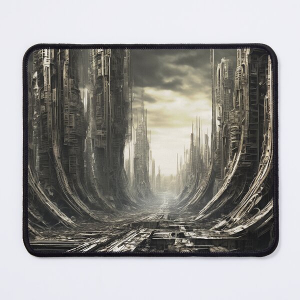 Item preview, Infinite Giger-esque Alien City no.4, Downtown Core designed and sold by Kendall Anderson.