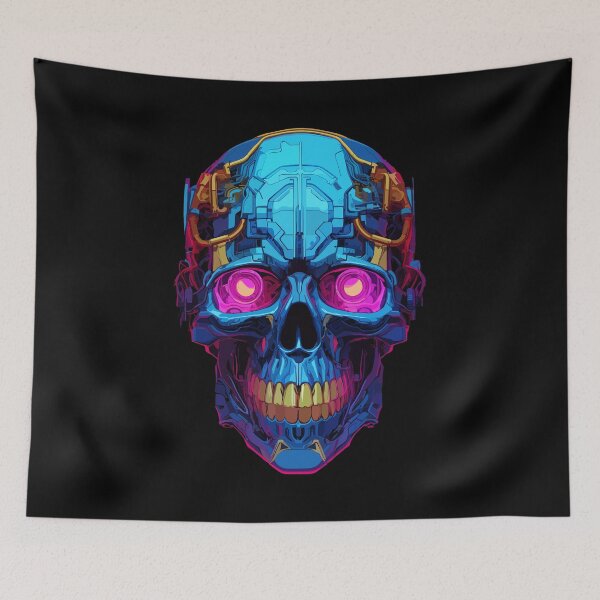 Item preview, Cybernetic Neon Blue Skill designed and sold by GalacticLabs.