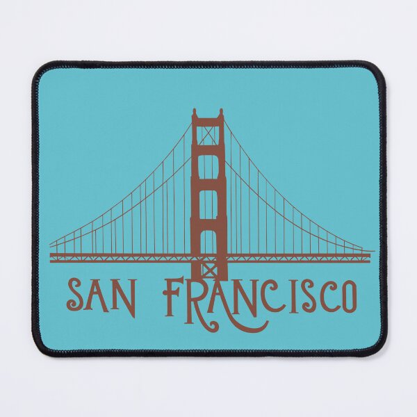 Item preview, Iconic Golden Gate Bridge Illustration designed and sold by BubbleCrumbs.
