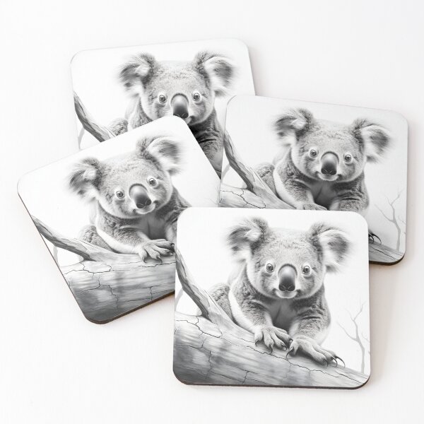 Item preview, Koala pencil drawing designed and sold by Pencil-Art.