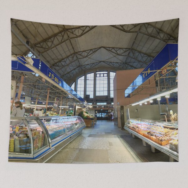 Item preview, Fishy. Zeppelin hangars of Riga Central market. Riga 2024 designed and sold by Jouko Lehto Photography.