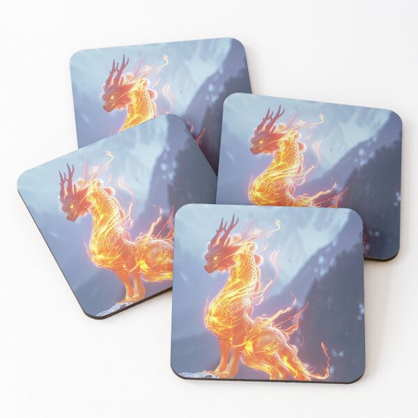 Item preview, Juvenile Fire Dragon  designed and sold by OccultDreams.