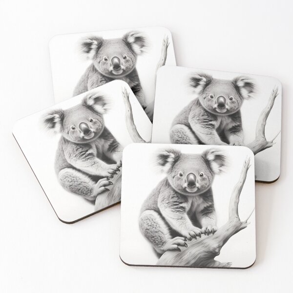 Item preview, Koala pencil drawing designed and sold by Pencil-Art.