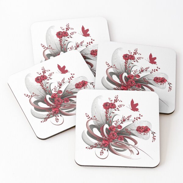 Item preview, red roses designed and sold by bukajart.