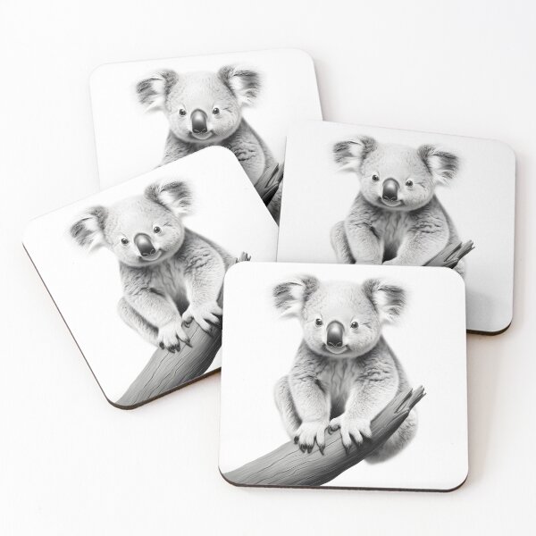 Item preview, Koala pencil drawing designed and sold by Pencil-Art.