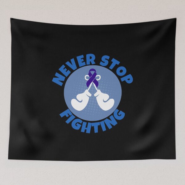 Item preview, Never Stop Fighting Colon Cancer designed and sold by ricricswert.