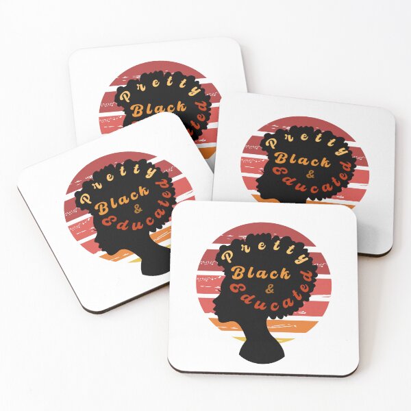 Item preview, Pretty black and educated with books designed and sold by alczar.