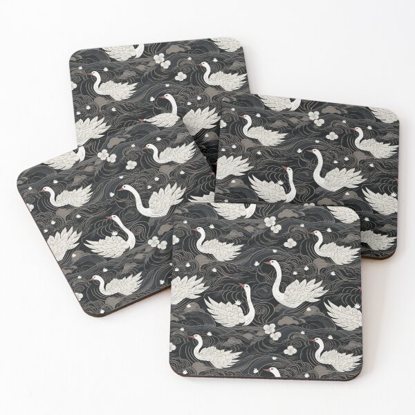 Item preview, Chinese style elegant swans designed and sold by YuliaHulia.
