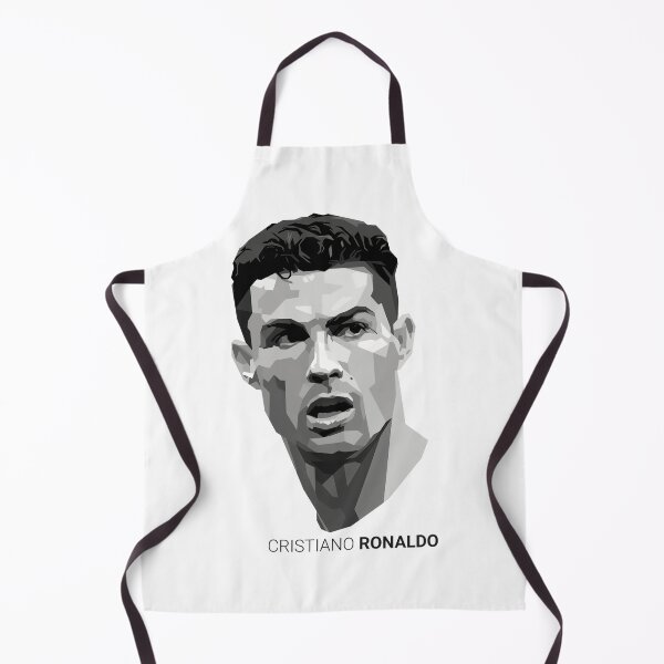 Item preview, Cristiano Ronaldo Grayscale Portrait designed and sold by WilliamBurz.