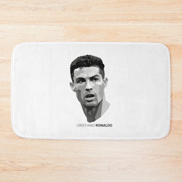Item preview, Cristiano Ronaldo Grayscale Portrait designed and sold by WilliamBurz.