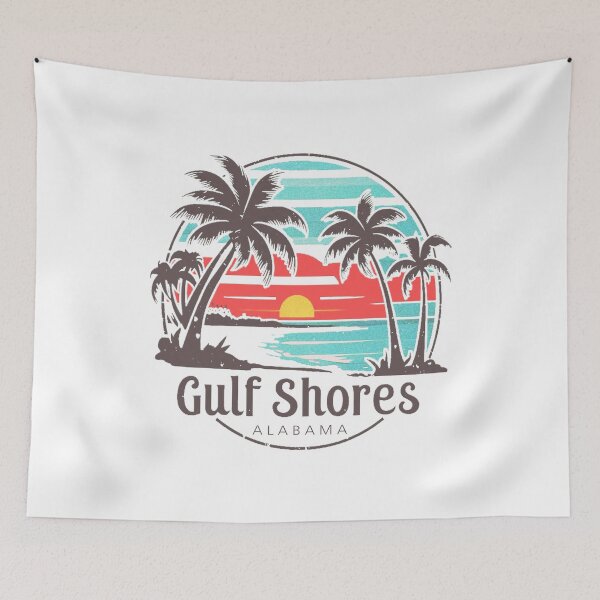 Item preview, Gulf Shores Alabama Your Summer Best U.S. Beaches To Visit This Year designed and sold by NOURLANDART.