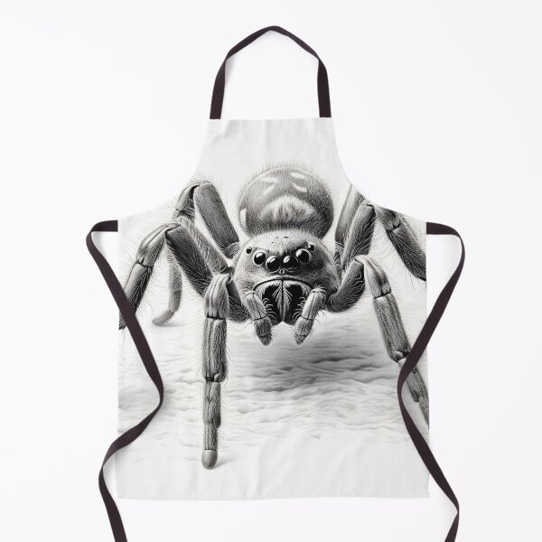 Item preview, Black and white Tarantula pencil drawing designed and sold by Pencil-Art.