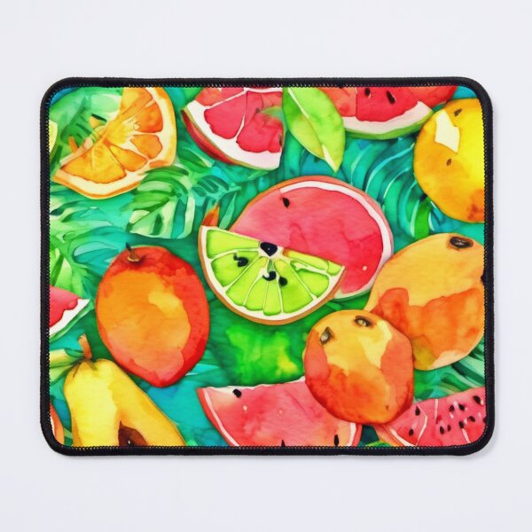 Item preview, Vibrant Fruits Pattern designed and sold by Health And Fitness Posts e-Store.