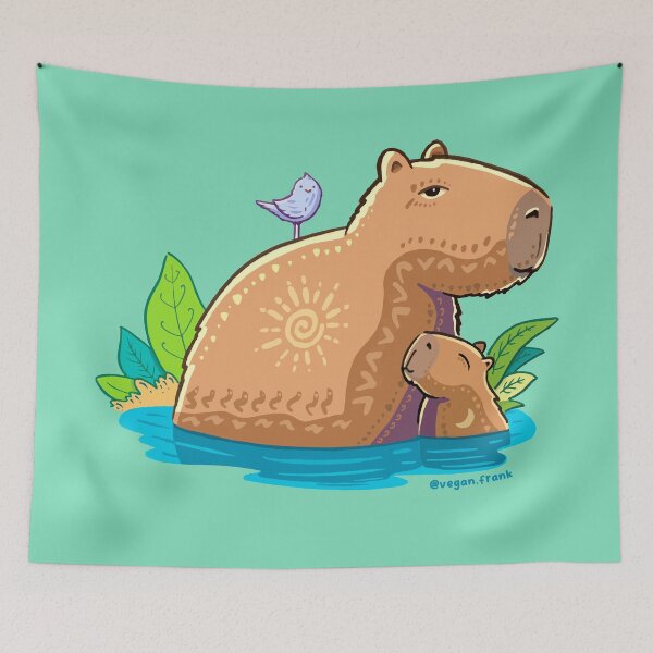 Item preview, Animals from the Americas - Capybara designed and sold by Frank J. Art.