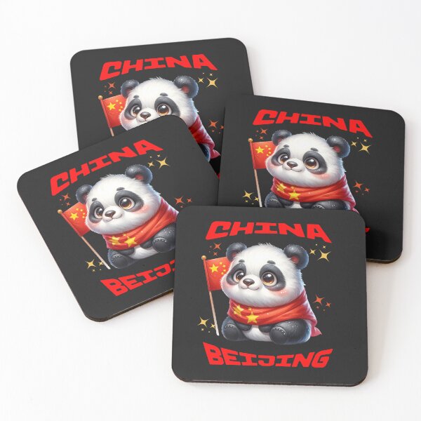 Item preview, Cute Panda China Flag designed and sold by AlienOccupation.