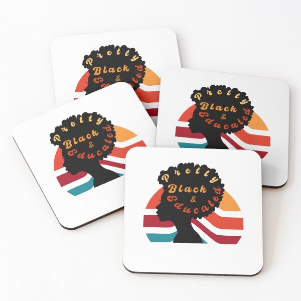 Item preview, Copy of Copy of Pretty black and educated with books designed and sold by alczar.