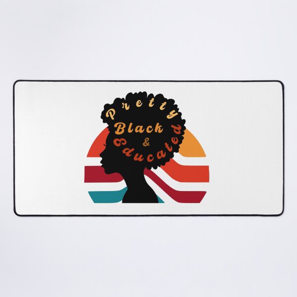 Item preview, Copy of Copy of Pretty black and educated with books designed and sold by alczar.