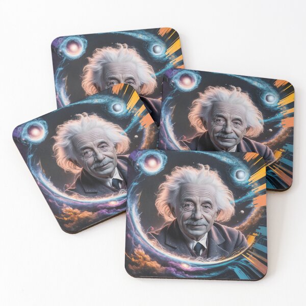 Item preview, Albert Einstein Cosmic Image designed and sold by UrbanStoic.