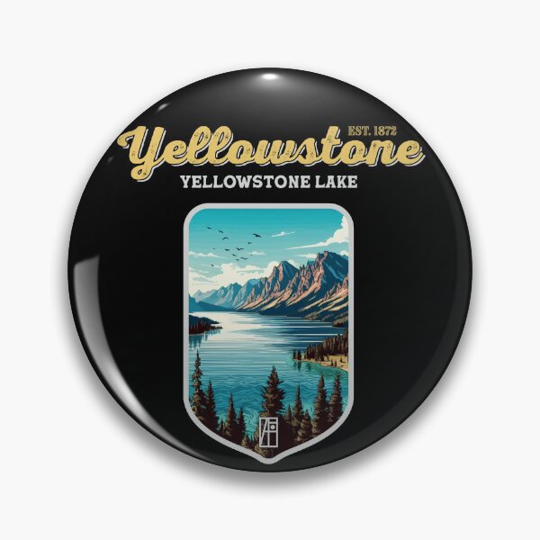 Artikelvorschau, USA - NATIONALPARK - YELLOWSTONE - Yellowstone Lake - 1 entworfen und verkauft von ArtProjectShop.