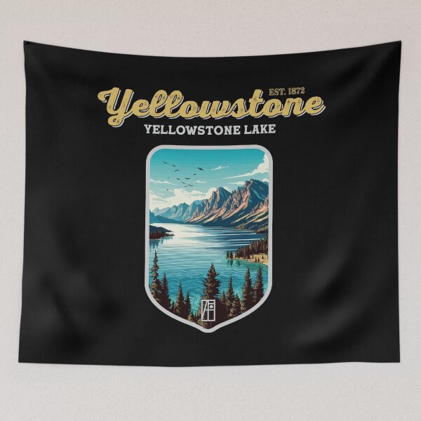 Item preview, USA - NATIONAL PARK - YELLOWSTONE - Yellowstone Lake - 1 designed and sold by ArtProjectShop.