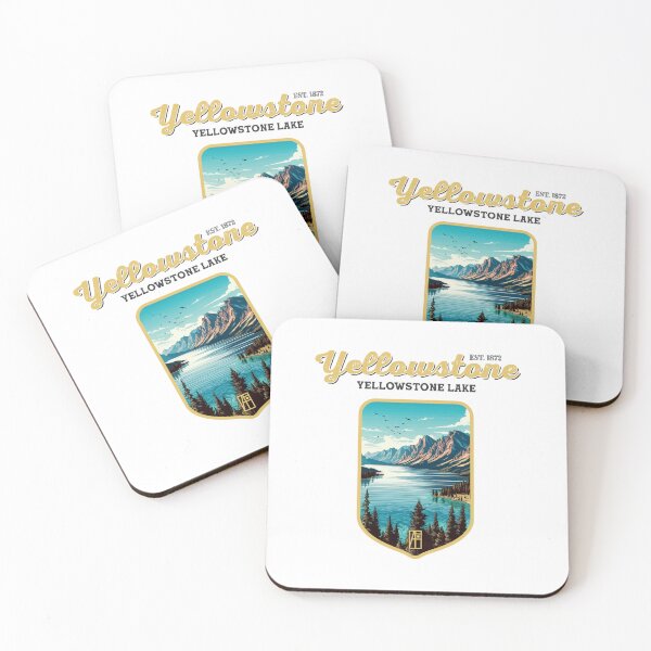 Aperçu de l'œuvre USA - PARC NATIONAL - YELLOWSTONE - Lac Yellowstone - 2 créée et vendue par ArtProjectShop.