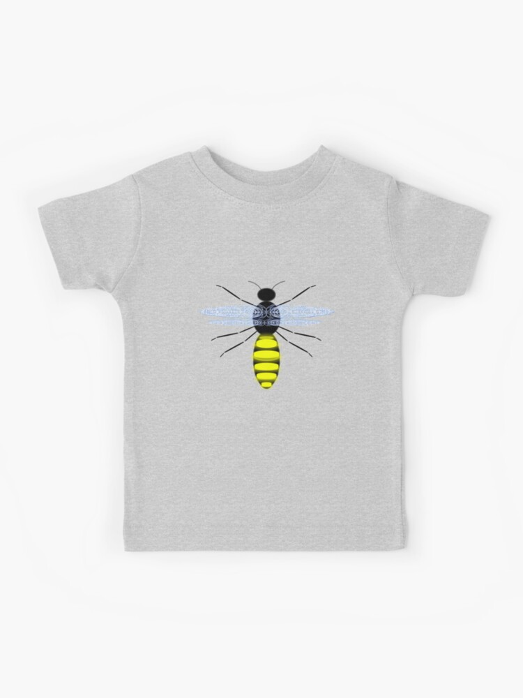 T Shirt Enfant Insecte Volant Avec Frelon Jaune Guepe Abeille Par M Lorentsson Redbubble