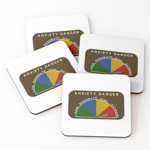 Item preview, Anxiety Danger designed and sold by moonmanwade.