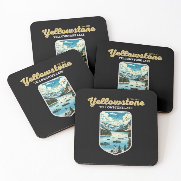 Artikelvorschau, USA - NATIONALPARK - YELLOWSTONE - Yellowstone Lake - 3 entworfen und verkauft von ArtProjectShop.