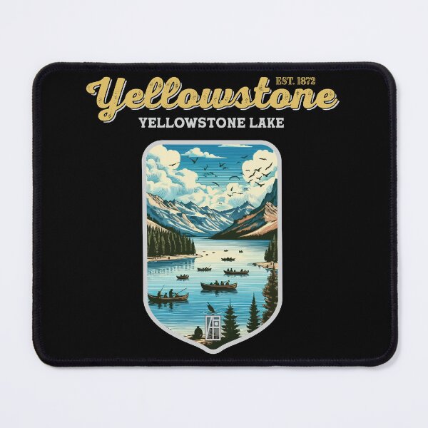 Item preview, USA - NATIONAL PARK - YELLOWSTONE - Yellowstone Lake - 3 designed and sold by ArtProjectShop.