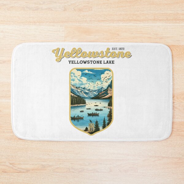 Item preview, USA - NATIONAL PARK - YELLOWSTONE - Yellowstone Lake - 4 designed and sold by ArtProjectShop.