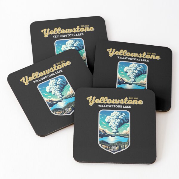 Artikelvorschau, USA - NATIONALPARK - YELLOWSTONE - Yellowstone Lake - 5 entworfen und verkauft von ArtProjectShop.