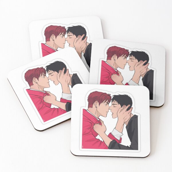 Item preview, Semantic Error kiss scene korean bl series webtoon kdrama park seoham park jaechan knk dkz bang jae young chu sang woo  designed and sold by Kpop-Noona.