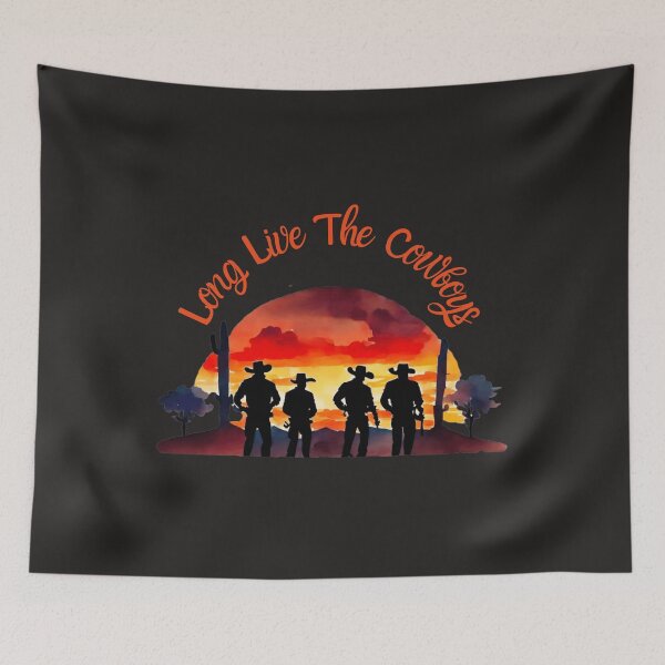 Item preview, Acuarela Atardecer ¡Viva Los Vaqueros! designed and sold by AlienOccupation.