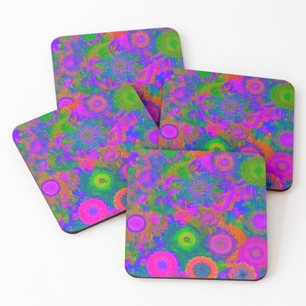 Item preview, Vibrant Tri-Color Fusion: Pink, Purple, and Green Pattern designed and sold by GrizzlyCollective.