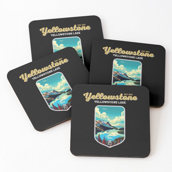 Artikelvorschau, USA - NATIONALPARK - YELLOWSTONE - Yellowstone Lake - 9 entworfen und verkauft von ArtProjectShop.