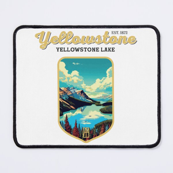 Artikelvorschau, USA - NATIONALPARK - YELLOWSTONE - Yellowstone Lake - 10 entworfen und verkauft von ArtProjectShop.