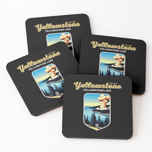 Artikelvorschau, USA - NATIONALPARK - YELLOWSTONE - Yellowstone Lake - 13 entworfen und verkauft von ArtProjectShop.