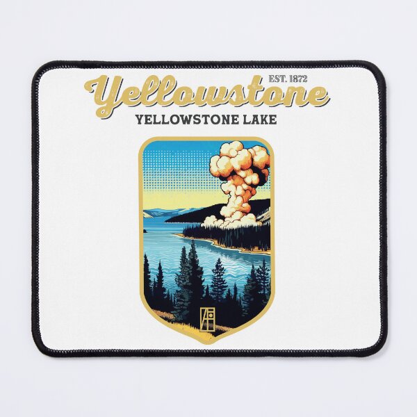 Artikelvorschau, USA - NATIONALPARK - YELLOWSTONE - Yellowstone Lake - 14 entworfen und verkauft von ArtProjectShop.