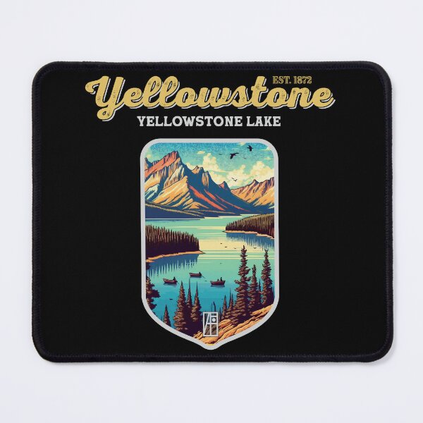 Item preview, USA - NATIONAL PARK - YELLOWSTONE - Yellowstone Lake - 15 designed and sold by ArtProjectShop.