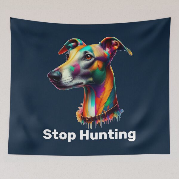 Item preview, Stop Hunting! End the hunt! designed and sold by Berlini.