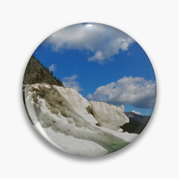 Item preview, icebergs in mountain lake, BC, Canada designed and sold by theimagechapp.
