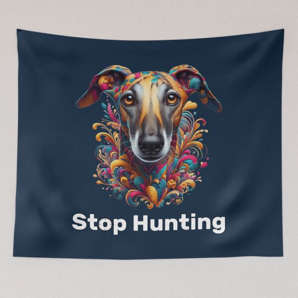 Item preview, Stop Hunting! End the hunt! designed and sold by Berlini.