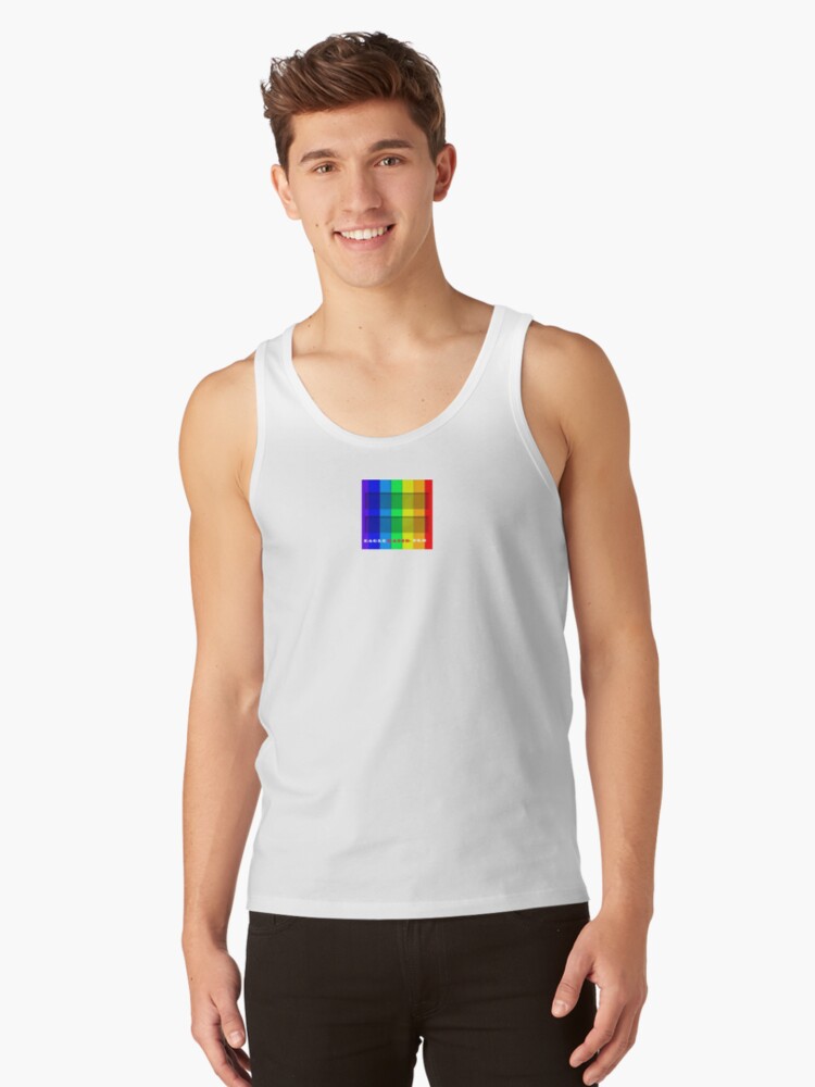 Thumbnail 1 of 3, Tank Top, EAGLE RADIO PRIDE EQUAL RIGHTS TANK TOP designed and sold by EAGLEradio.