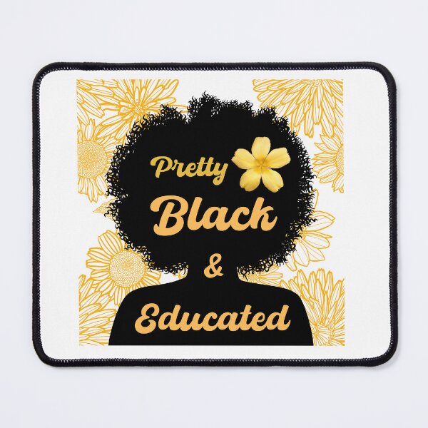 Item preview, Pretty black and educated with books designed and sold by alczar.