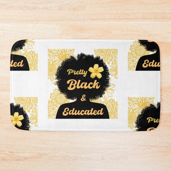 Item preview, Pretty black and educated with books  designed and sold by alczar.
