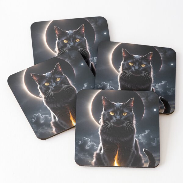 Item preview, Cat Eclipse Ritual designed and sold by dcroucher.