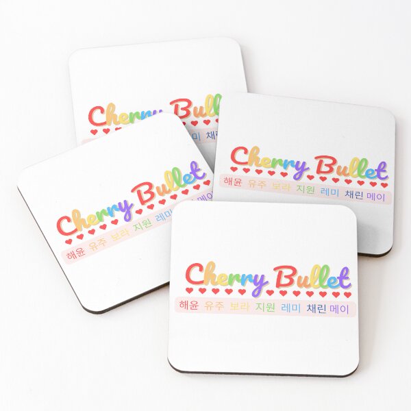 Item preview, Cherry Bullet Kpop girl group logo designed and sold by wujulike.